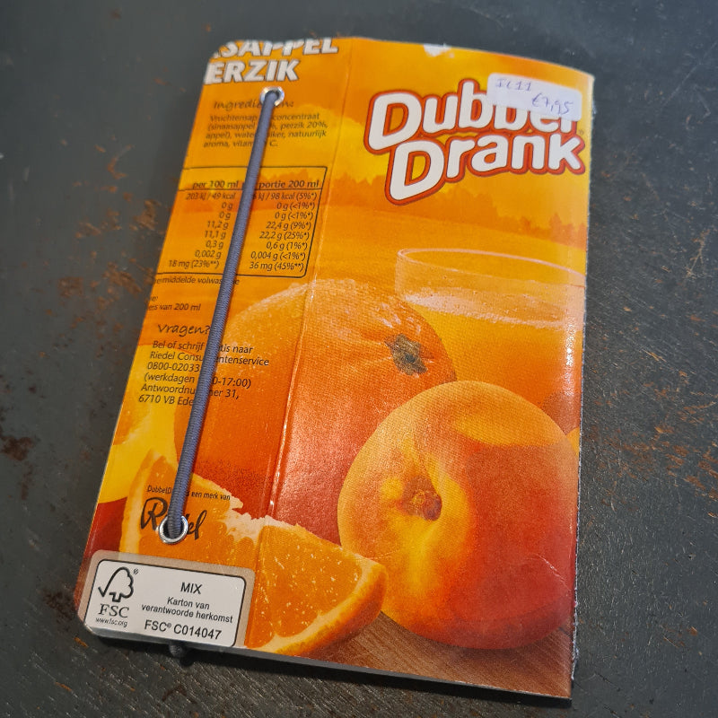Notitieboek 'DRINKPAK'