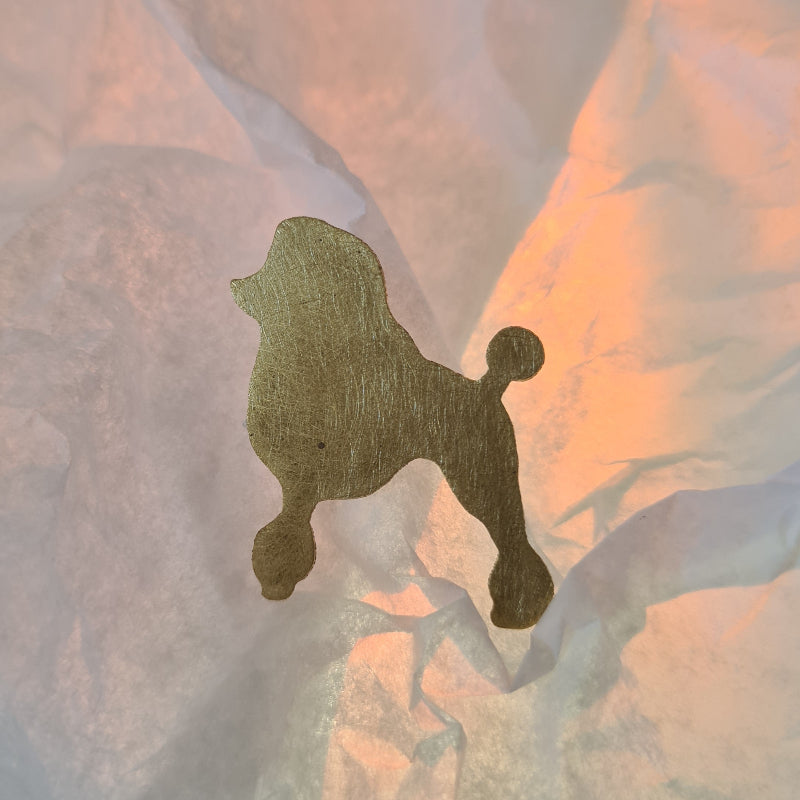 Broche 'Kleine Poedel'