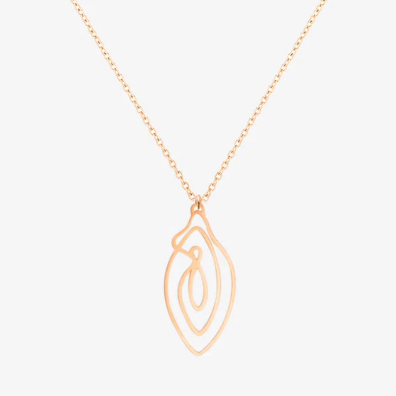 Vulvii Necklace - Rose Gold