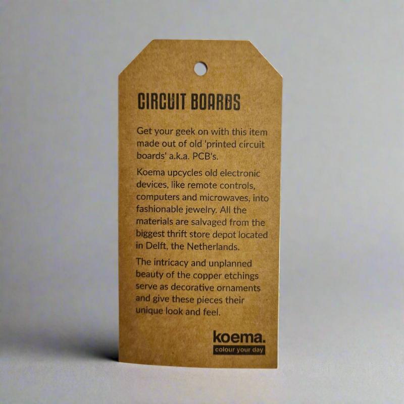 Oorbellen Upcycled Toets