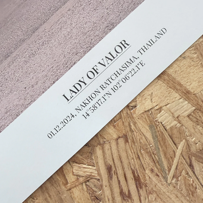 Artprint 'Lady of Valor' Combolution