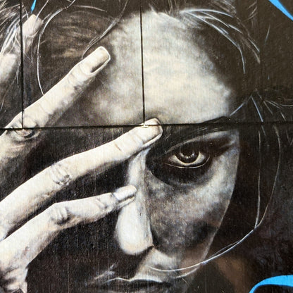 Artprint 'Gaze of Shadows' Combolution