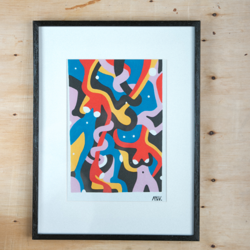 Art Print 'Naakte Vrouwen'