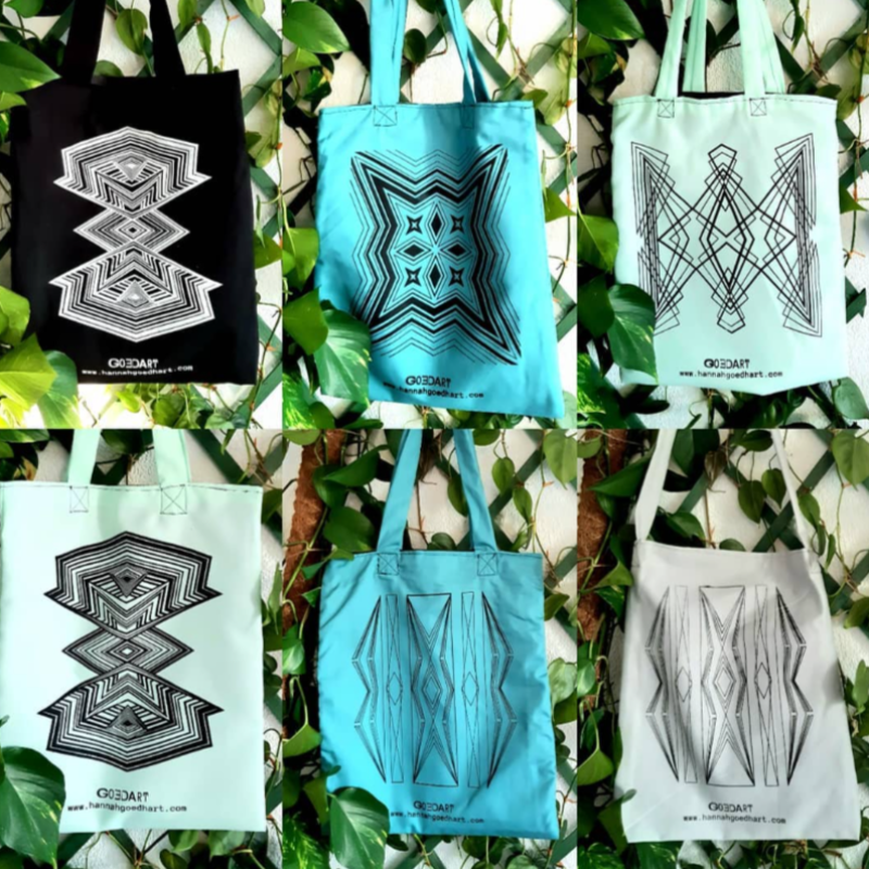 Totebag 'Visual' GoedArt3