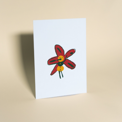 Kaart 'Happy Flower'
