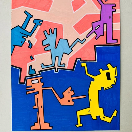 Art Print 'Human People'