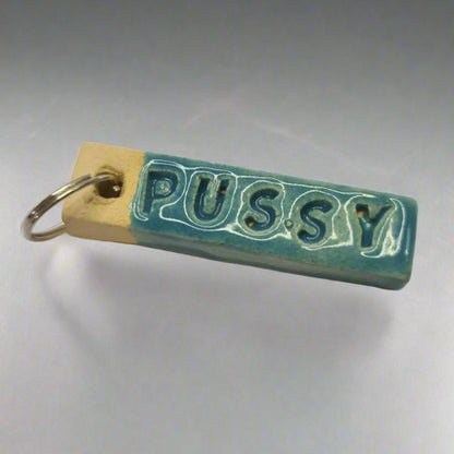 Sleutelhanger 'P*ssy'