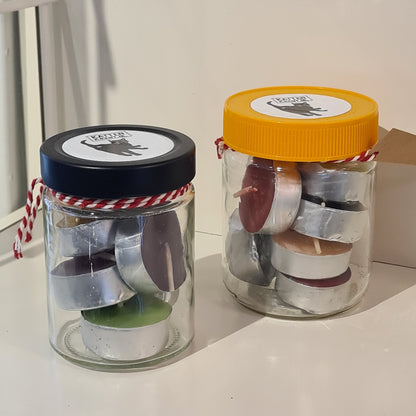 Kaars 'Recycled' Potje'