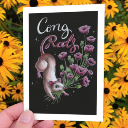 Kaart 'CongRATS'