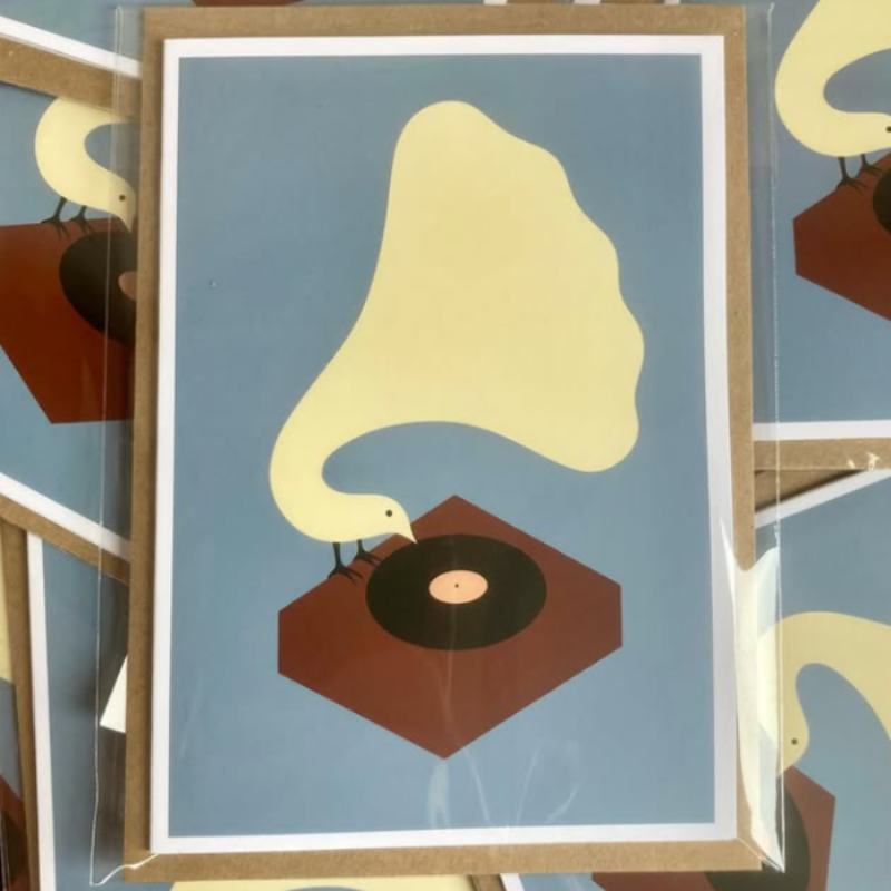 Kaart 'Sounds like a bird'