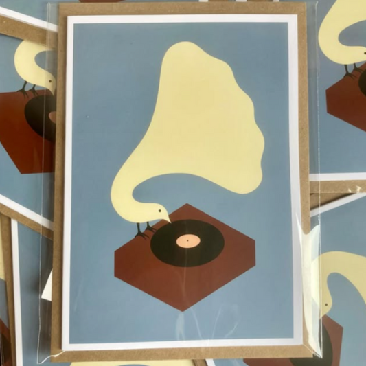 Kaart 'Sounds like a bird'