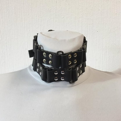 Cuff/Choker LINK HEIJST black