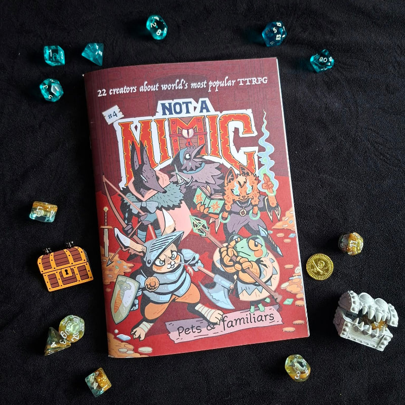 Boek: Not A Mimic #1 #2 #3 #4