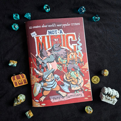 Boek: Not A Mimic #1 #2 #3 #4