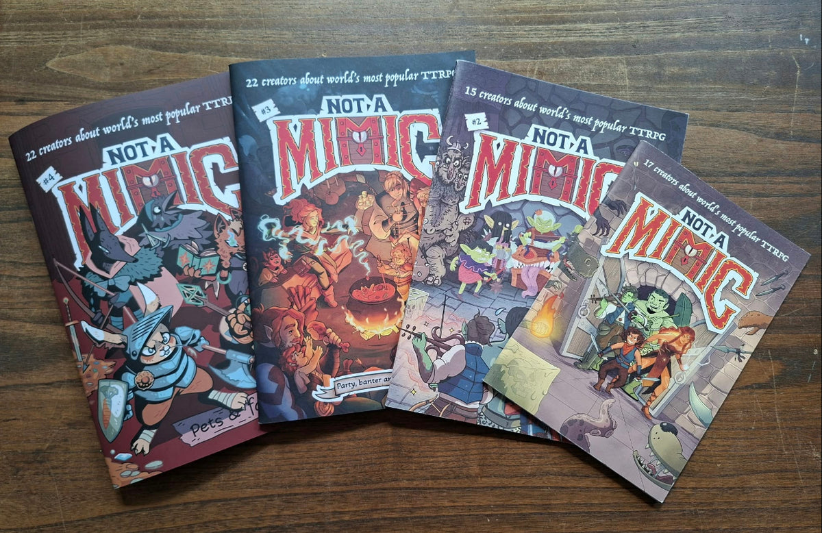 Boek: Not A Mimic #1 #2 #3 #4