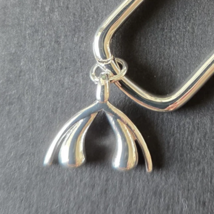 ODE Women Clit Drop Charm Hoop SP