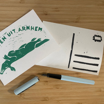 Kaart 'Groeten uit Arnhem'