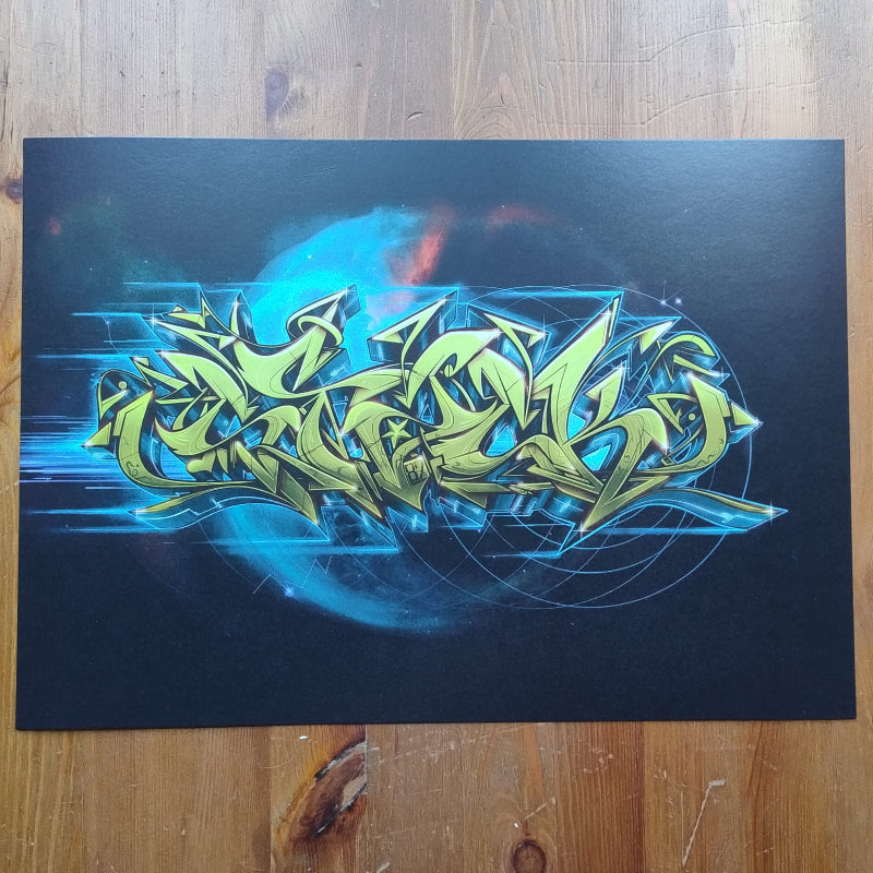 Artprint 'Blue Dwarf' Switzer Studio