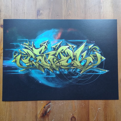 Artprint 'Blue Dwarf' Switzer Studio