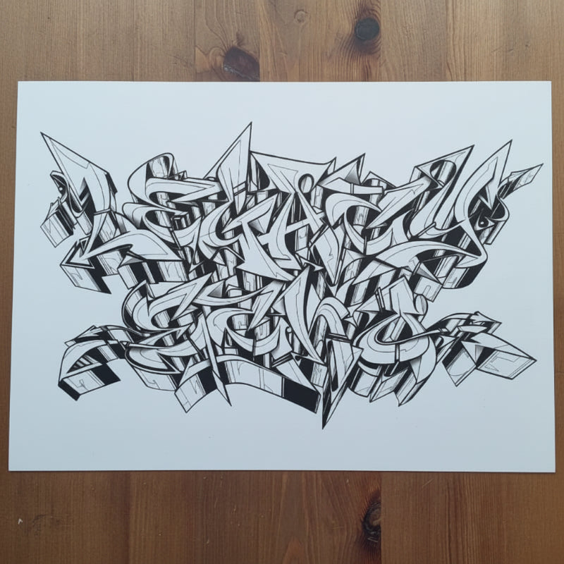 Artprint 'Legacy Echo' Switzer Studio