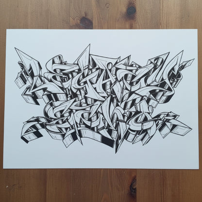 Artprint 'Legacy Echo' Switzer Studio