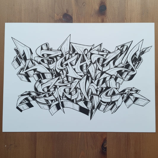 Artprint 'Legacy Echo' Switzer Studio