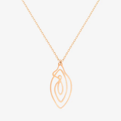 Vulvii Necklace - Rose Gold