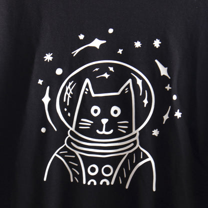 Shirt met Kat 'Astronaut'