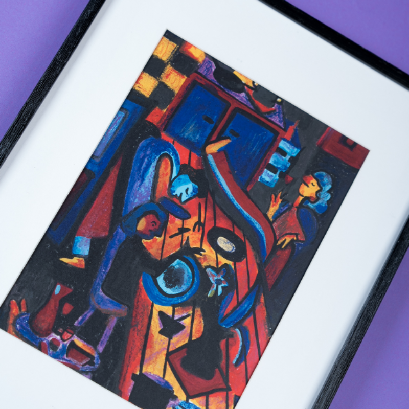 Art Print 'Etentje'