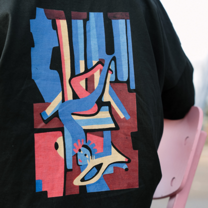 Shirt 'Stoelvrouw'