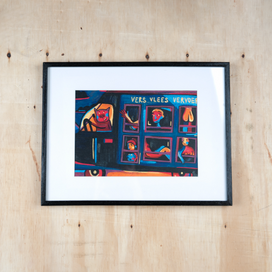 Art Print 'Vlees Vervoer'