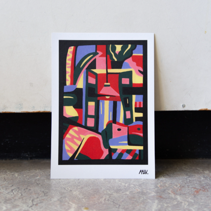Art Print 'Woonkamer'