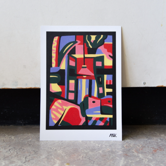 Art Print 'Woonkamer'
