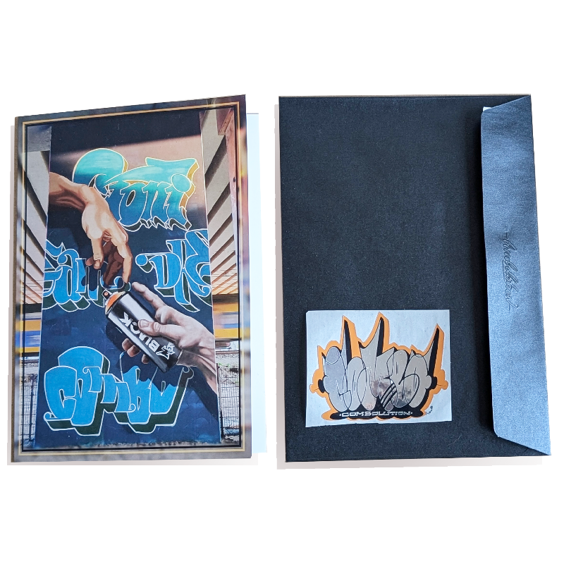 Kaart 'Creation of graffiti' Combolution