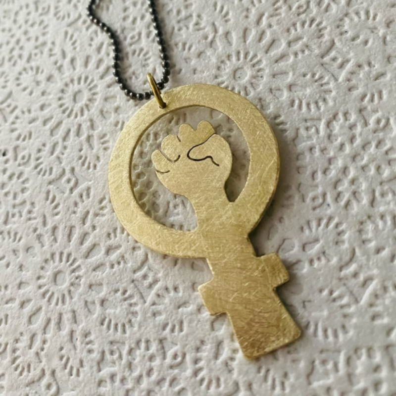 Ketting 'DOLLE MINA' Susanne Bagaya