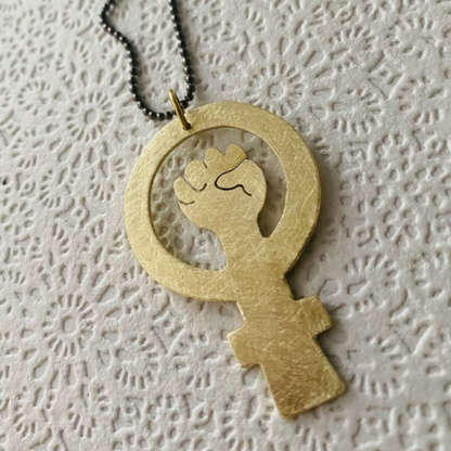 Ketting 'DOLLE MINA' Susanne Bagaya