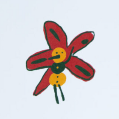 Kaart 'Happy Flower'