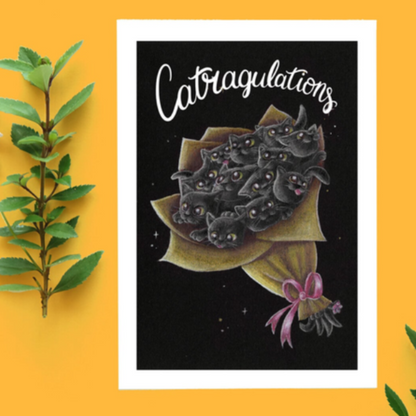 Kaart 'Catragulations'