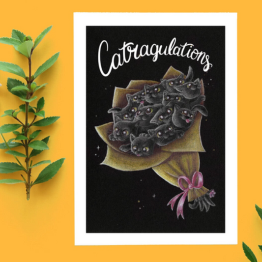 Kaart 'Catragulations'
