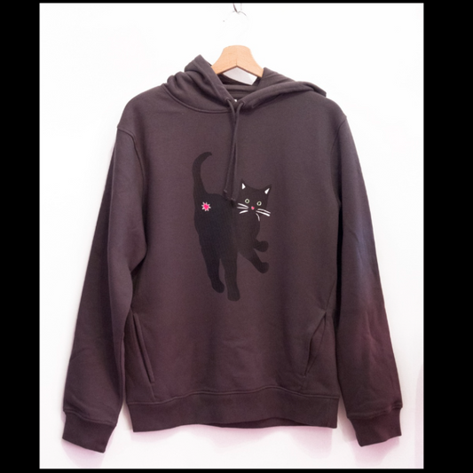 Trui hoodie grijs met 'KRENT'