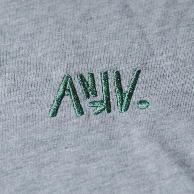 Longsleeve 'Print Arm' Grijs
