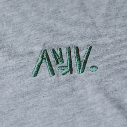 Longsleeve 'Print Arm' Grijs