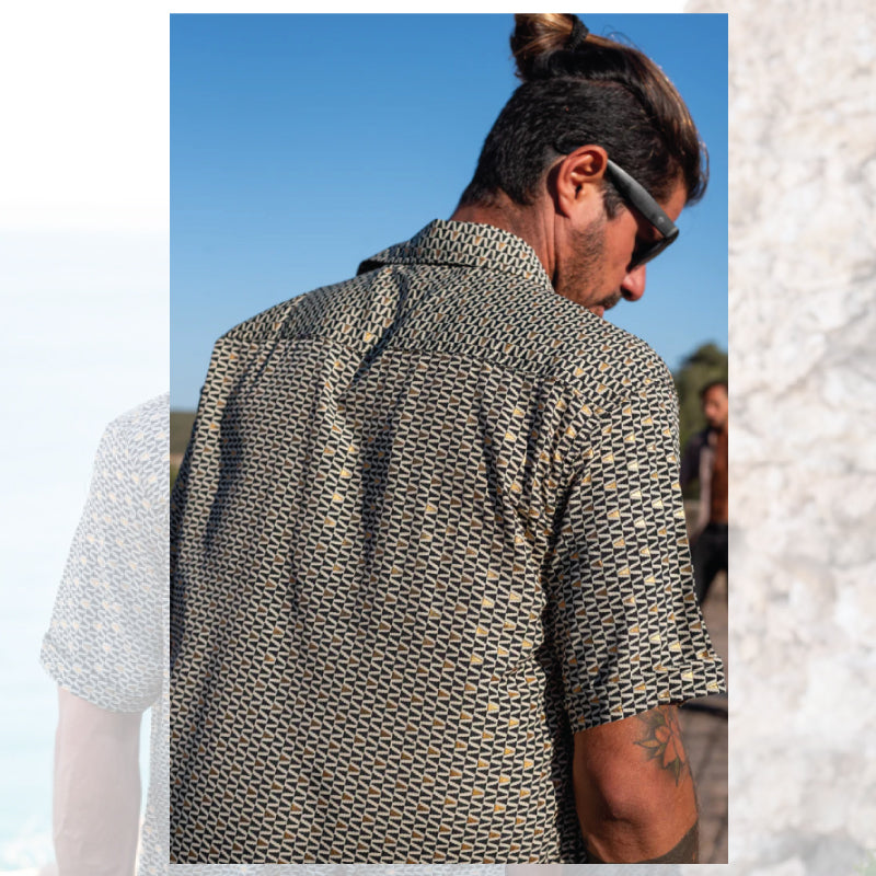 Shirt 'Tazared' goud